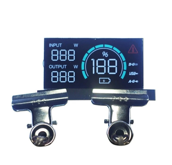 wholesale black VA custom segment lcd display screen